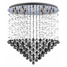 Люстра на штанге arti lampadari flusso nickel flusso h 1.4.80.517 n
